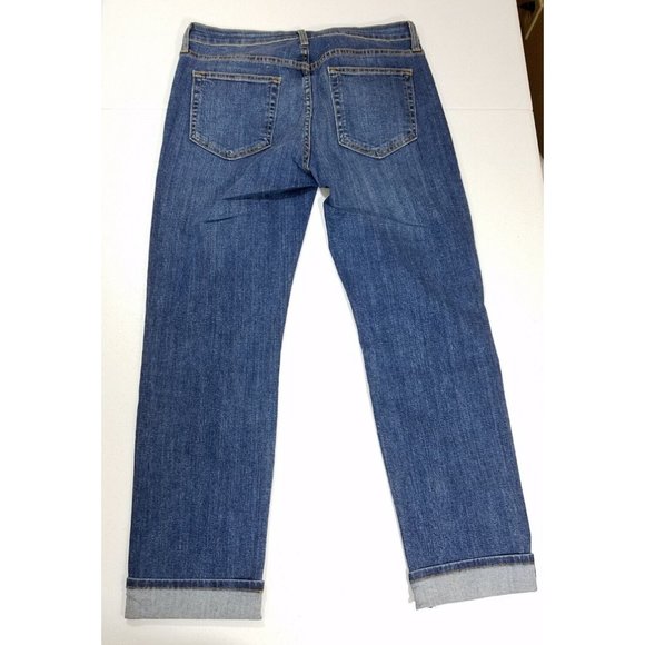 Just Black Distressed Straight Leg Jeans Size 29 NWOT Stitch Fix - Picture 2 of 5